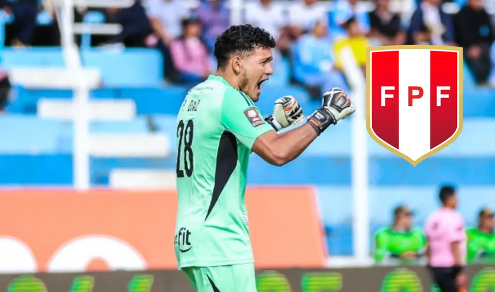 Pedro Díaz, portero del Cusco FC, se mostró feliz por su reciente convocatoria a la selección peruana. Foto: composición LR/ Pedro Díaz Pedro Díaz, portero del Cusco FC, se mostró feliz por su reciente convocatoria a la selección peruana. Foto: composición LR/ Pedro Díaz