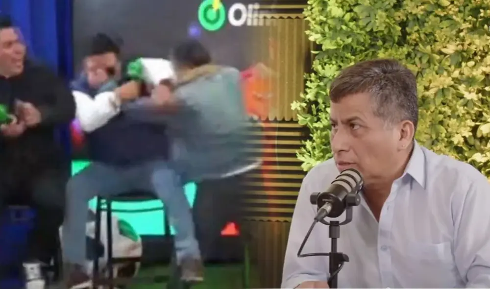 Chevaristo se quiebra en pleno programa al recordar su pelea con Silvio Valencia. Foto: Lr/Ni Loco ni Santo Chevaristo se quiebra en pleno programa al recordar su pelea con Silvio Valencia. Foto: Lr/Ni Loco ni Santo