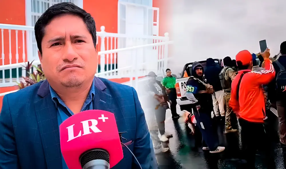 El alcalde de Pataz, Aldo Carlos Mariño, realiza la marcha de sacrificio para exigir obras viales, acciones frente a la delincuencia y más.