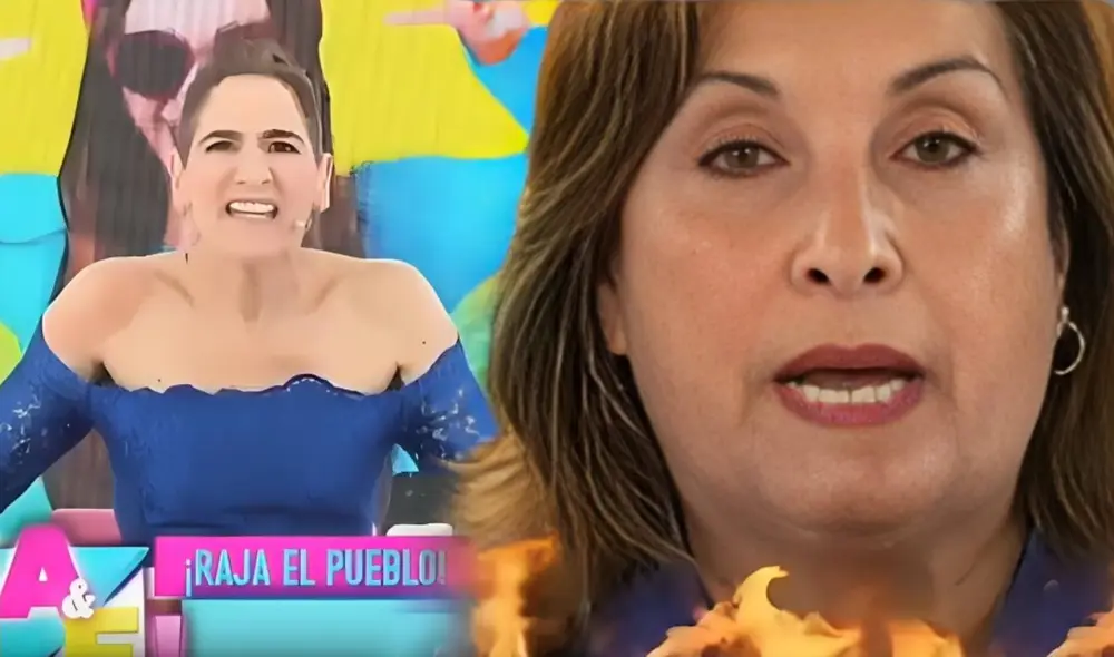 Durante la emisión en vivo de 'Amor y fuego' el 3 de octubre, Gigi Mitre no se guardó nada sobre la presidenta Dina Boluarte. Durante la emisión en vivo de 'Amor y fuego' el 3 de octubre, Gigi Mitre no se guardó nada sobre la presidenta Dina Boluarte.