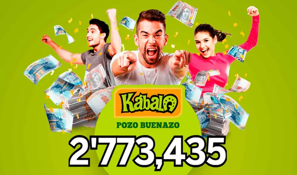 Nuevo sorteo de La Kábala con Pozo Buenazo de S/2.773.435.