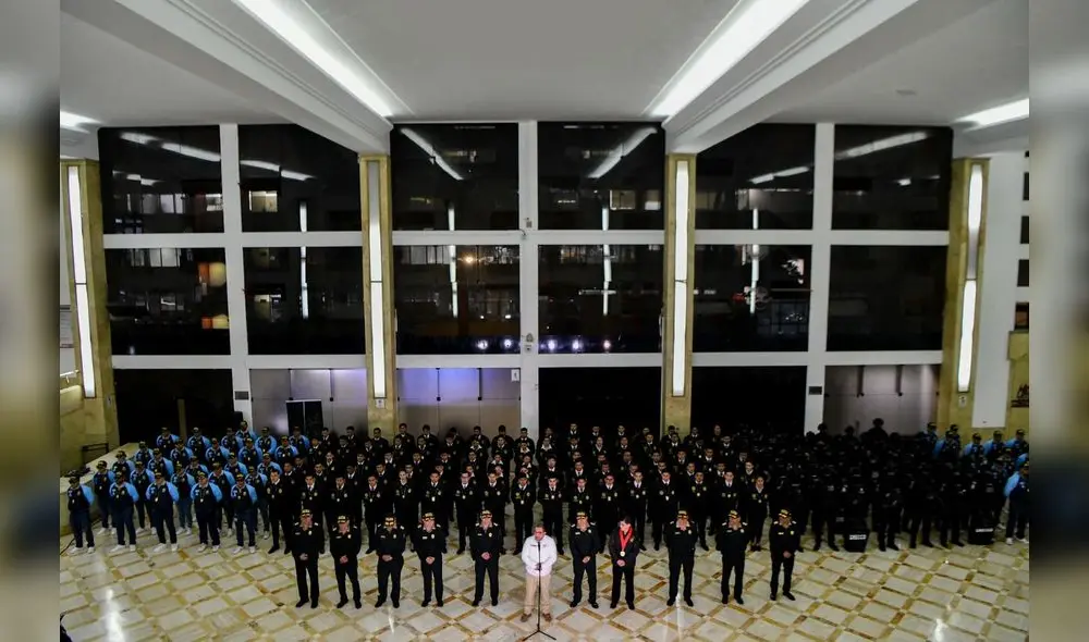 GOREX-PNP, grupo especial antiextorsión creado hace un año. Foto: Mininter