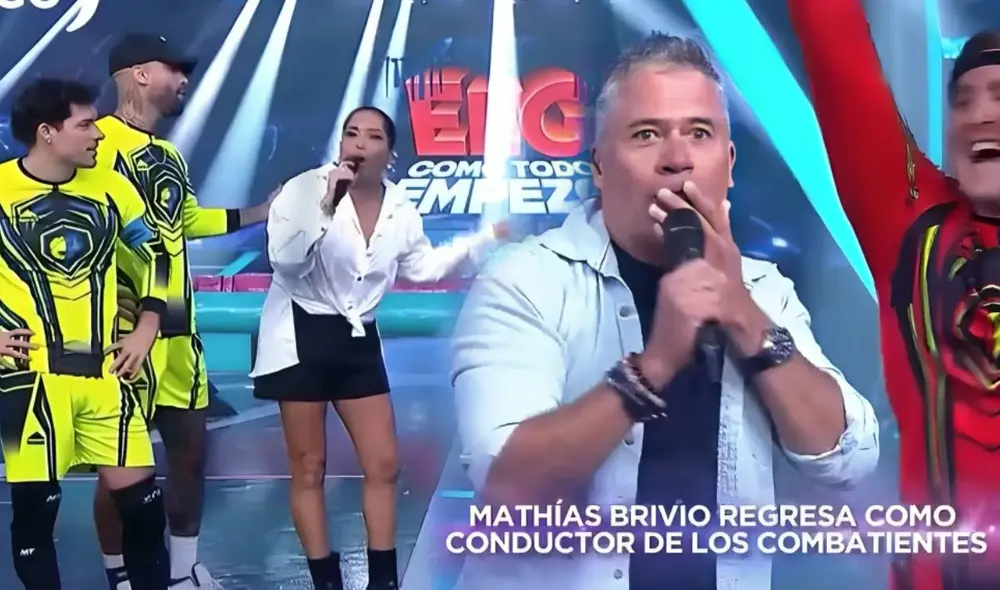 Mathías Brivio volvió a 'Esto es guerra' después de seis años, esta vez para liderar a los combatientes.
