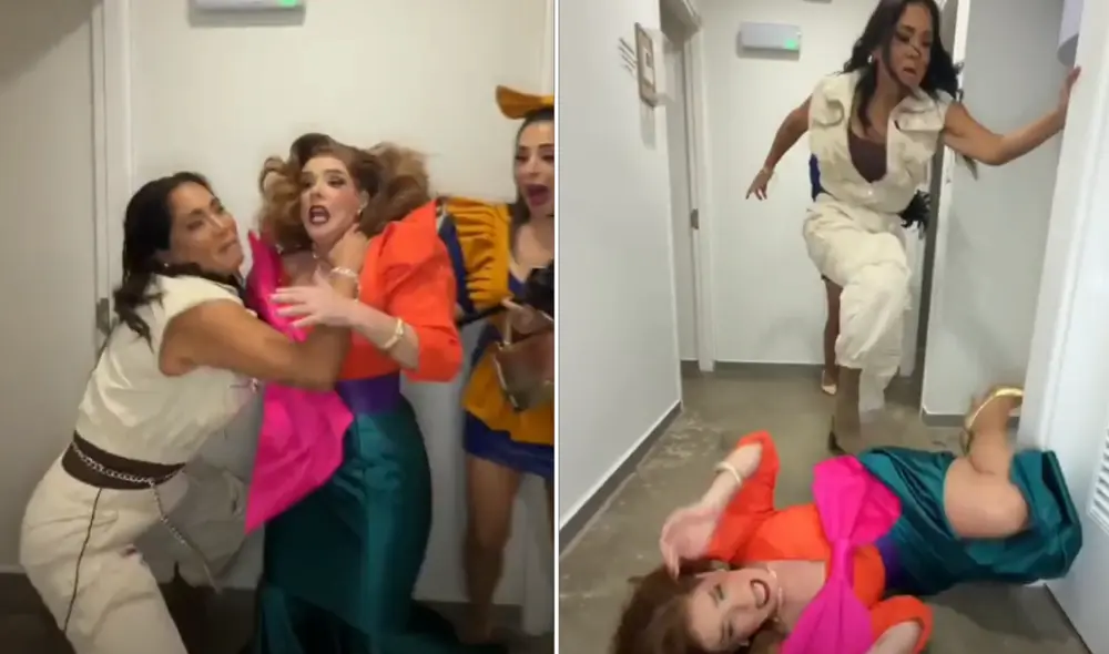 Johanna San Miguel fue conductora de 'Esto es guerra'. Foto: composición LR/difusión/TikTok