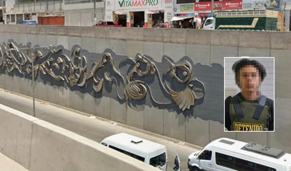 Intervención contra adolescente fue en el puente Fátima. Foto: difusión. Intervención contra adolescente fue en el puente Fátima. Foto: difusión.