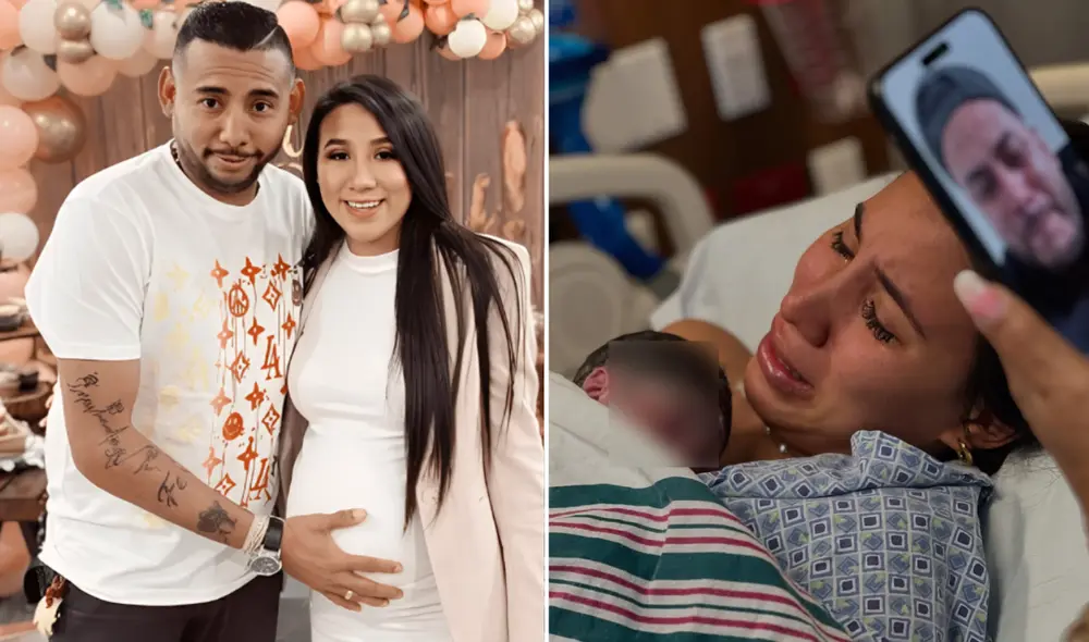 Abel Lobatón celebró la llegada del primer hijo de Samahara Lobatón. Foto: composición LR/difusión