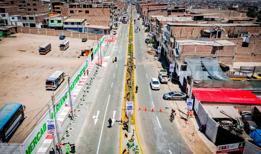 Obras de la Municipalidad de Lima son parte del plan de recuperación de vías metropolitanas.