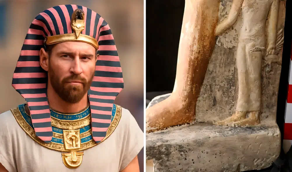 Arqueólogos descubrieron un ‘Messi' del Antiguo Egipto.