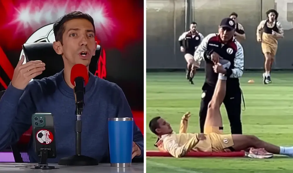 Giancarlo Granda habló sobre las molestias que tiene Alex Valera. Foto: composición LR/captura de YouTube/captura de TikTok