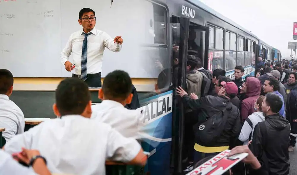 Minedu se pronuncia sobre clases en colegios por paro de transportistas convocado para este lunes 6 de octubre.