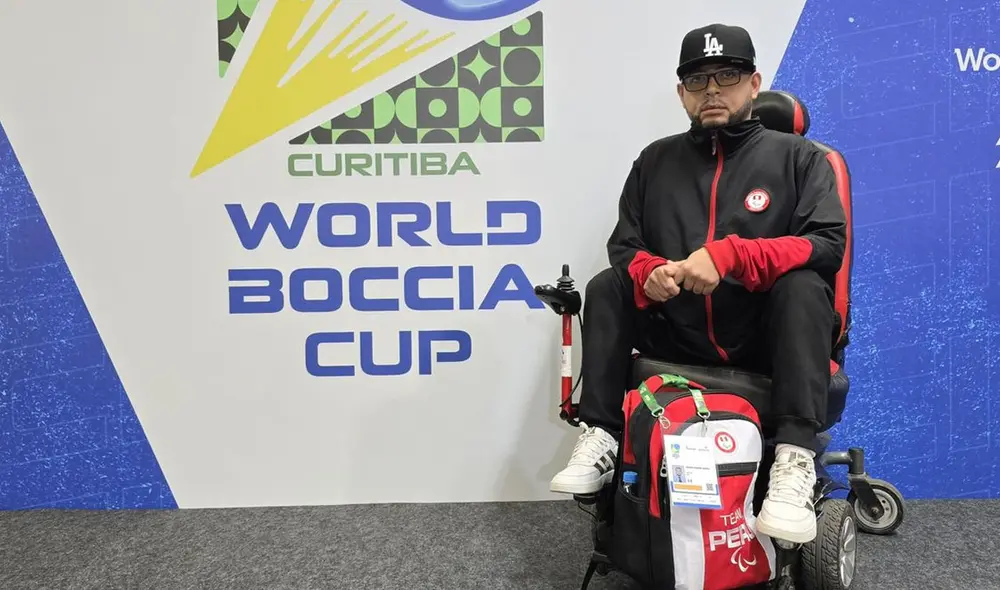 César Quispe encontró en el deporte una nueva oportunidad. Foto: difusión.