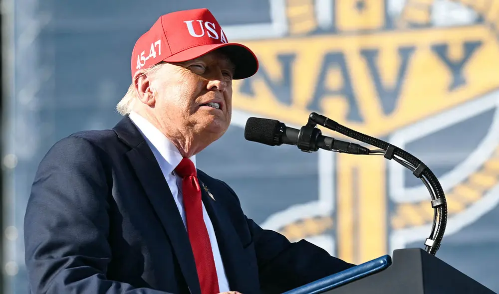 Trump anunció este domingo que Washington atacó la pasada noche otra lancha en el Caribe. Foto: AFP Trump anunció este domingo que Washington atacó la pasada noche otra lancha en el Caribe. Foto: AFP