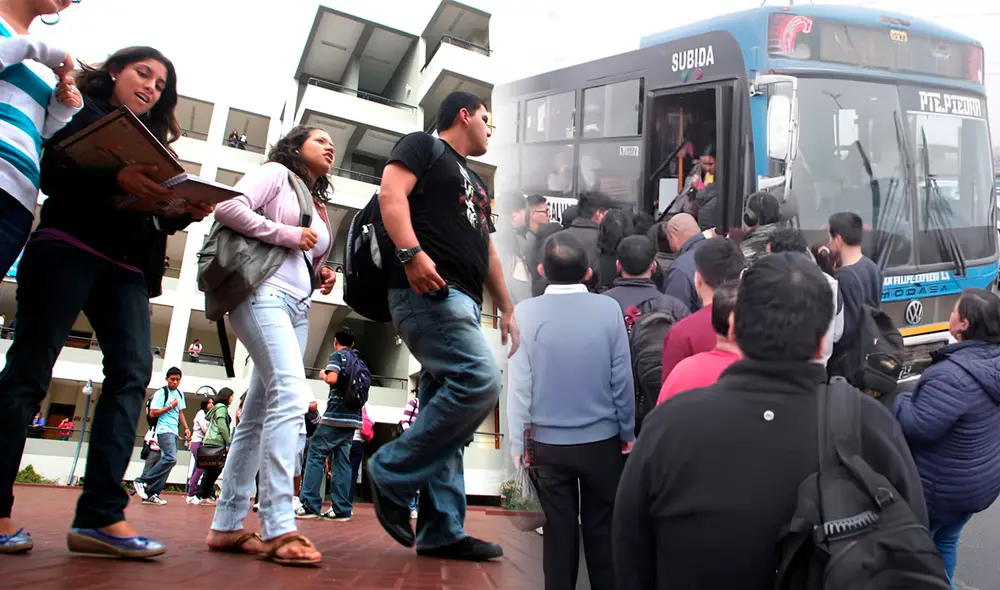 Universidades suspenden clases presenciales. Foto: composición LR Universidades suspenden clases presenciales. Foto: composición LR