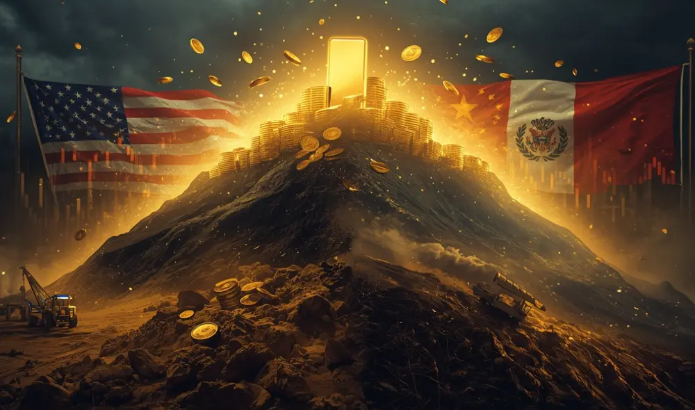 IPE calcula que el oro informal alcanza los US$12.000 millones. Foto: generado con IA