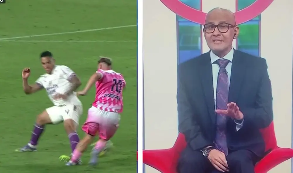 Erick Osores cuestionó el arbitraje del partido entre Universitario y Juan Pablo II. Foto: Lr/Fútbol en América