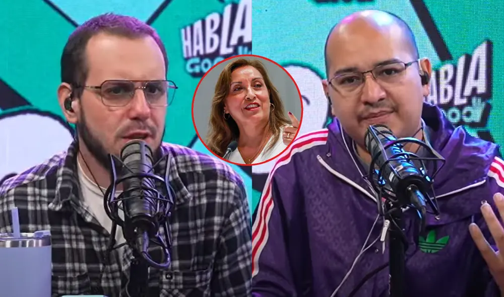 Podcast 'Habla Good' criticó comentarios de Dina Boluarte.