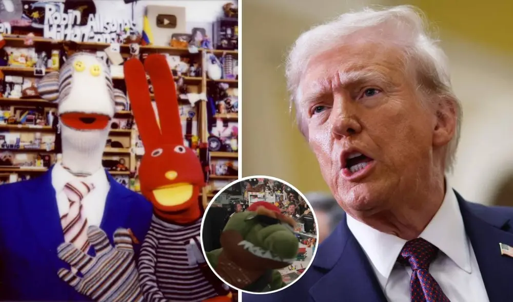 La Tiny Desk de 31 Minutos superó el récord de Billie Eilish como la sesión que logró el millón de vistas en menos de 12 horas. Foto: composiciónLR/NPR Music/AFP