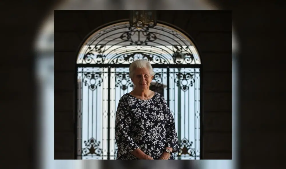 La fundadora del Ballet Municipal de Lima.