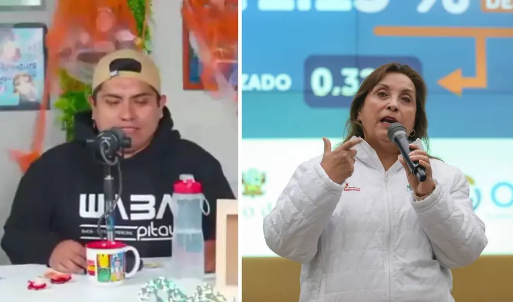 Dina Boluarte también recomendó que las denuncias las hagan llegar a la Policía. Foto: composiciónLR/YouTube/Difusión
