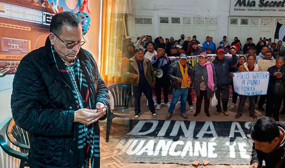 Phillip Butters es repudiado en Puno.