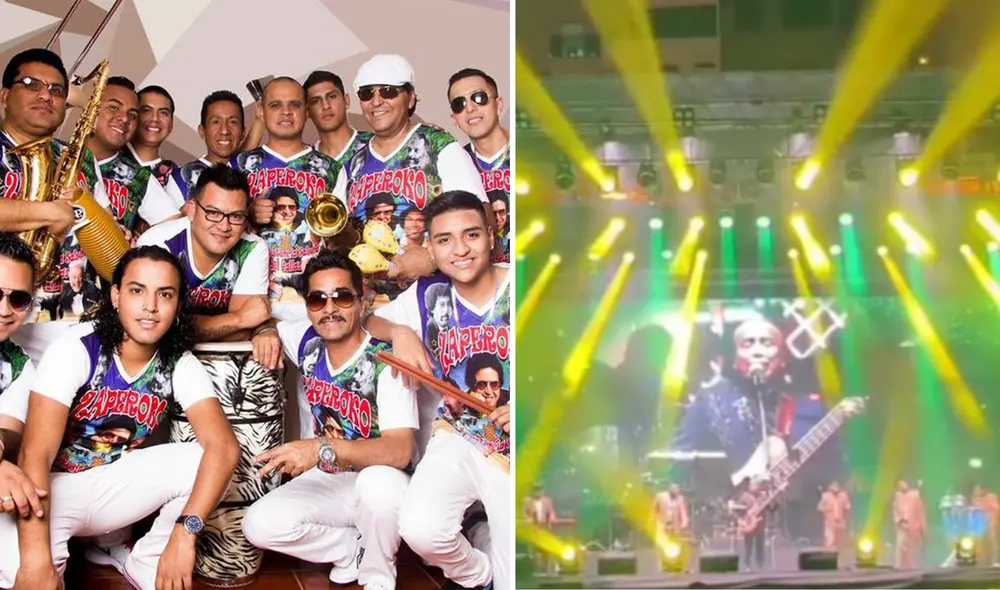 Zaperoko se presentó en el mismo evento de Agua Marina en Chorrillos. Foto: Composición LR