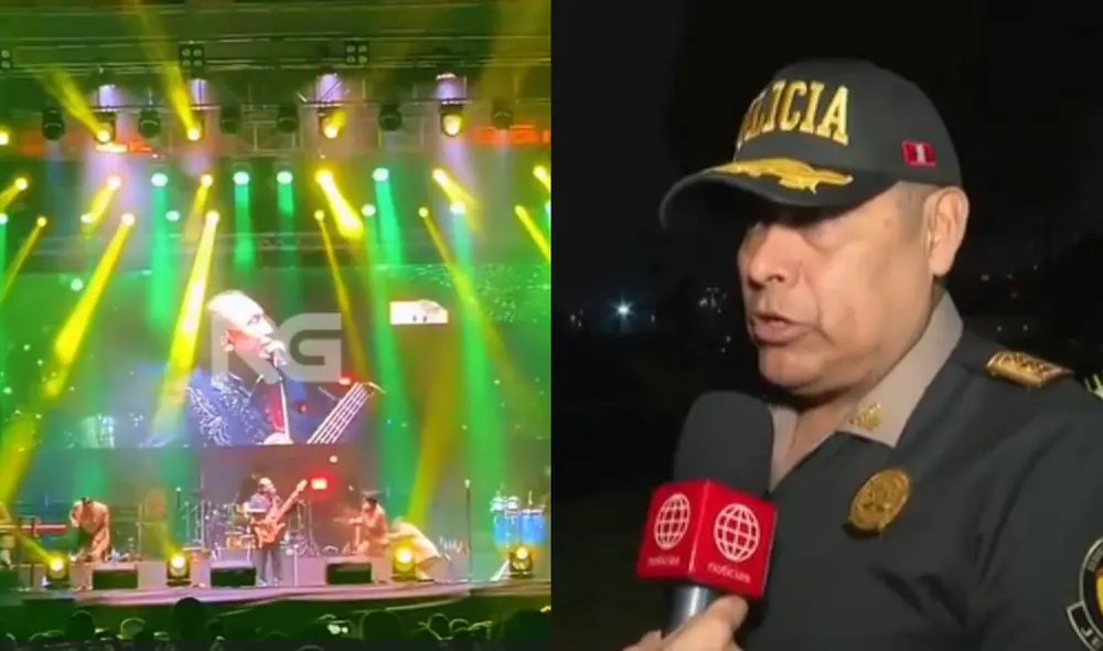 El general Felipe Monroy informó que el concierto de Agua Marina en Chorrillos carecía de permisos y garantías para su realización, lo que resultó en una balacera con cinco heridos.