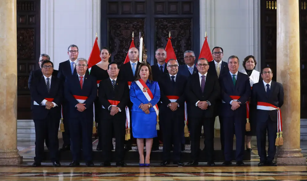 Gabinete Ministerial deberá acudir a las 3 de la tarde al palacio Legislativo. Foto: Presidencia