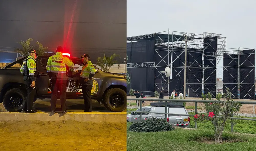 Atentado durante concierto de Agua Marina deja cinco personas heridas. Foto: composición La República Atentado durante concierto de Agua Marina deja cinco personas heridas. Foto: composición La República