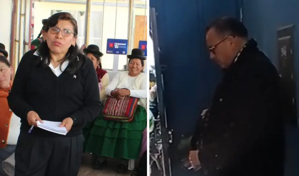 Butters tuvo abrupta salida de las instalaciones de radio La Decana en Juliaca. Foto: composición LR