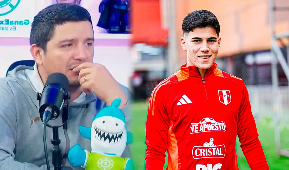 Reimond Manco dio su opinión sobre Felipe Chávez. Foto: composición LR/captura de Línea de 5/FPF