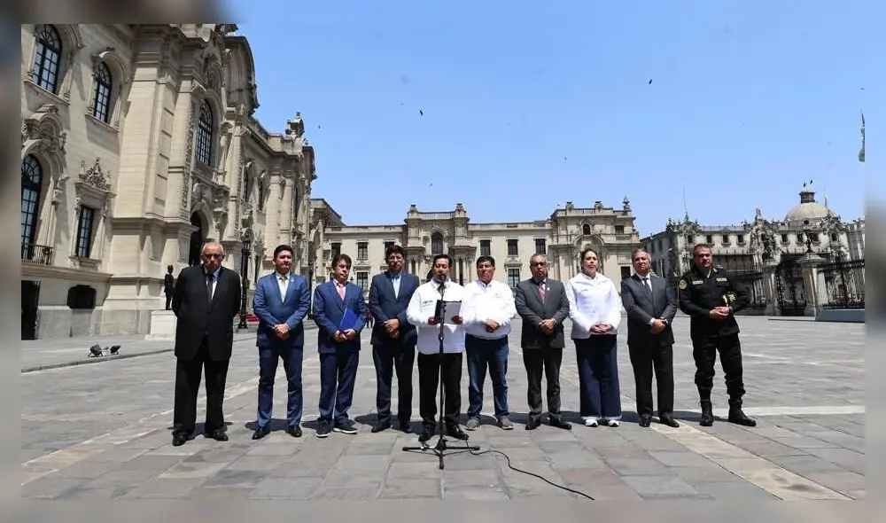 Ejecutivo dijo que creará unidad especializada contra la extorsión para fortalecer la seguridad ciudadana.