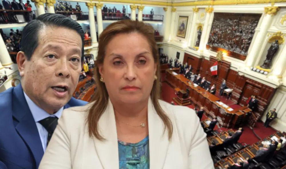 Arana asistió al Parlamento junto a los miembros del Gabinete Ministerial. Congresistas solicitaron debatir las mociones de vacancia contra Boluarte. Foto: composición LR Arana asistió al Parlamento junto a los miembros del Gabinete Ministerial. Congresistas solicitaron debatir las mociones de vacancia contra Boluarte. Foto: composición LR