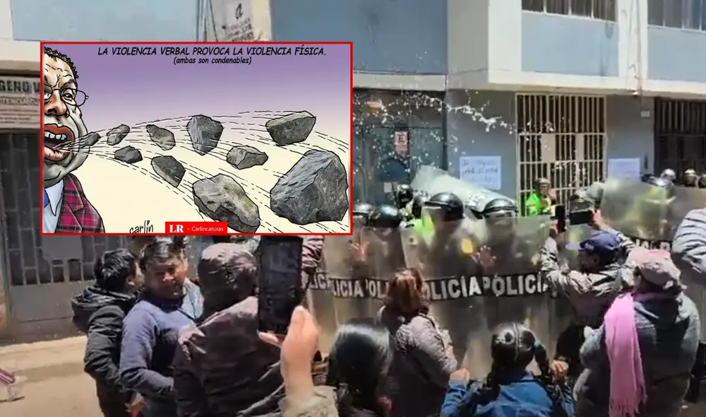 Caricatura refleja el rechazo de la ciudadanía en Puno contra Phillip Butters. Foto: composición LR Caricatura refleja el rechazo de la ciudadanía en Puno contra Phillip Butters. Foto: composición LR