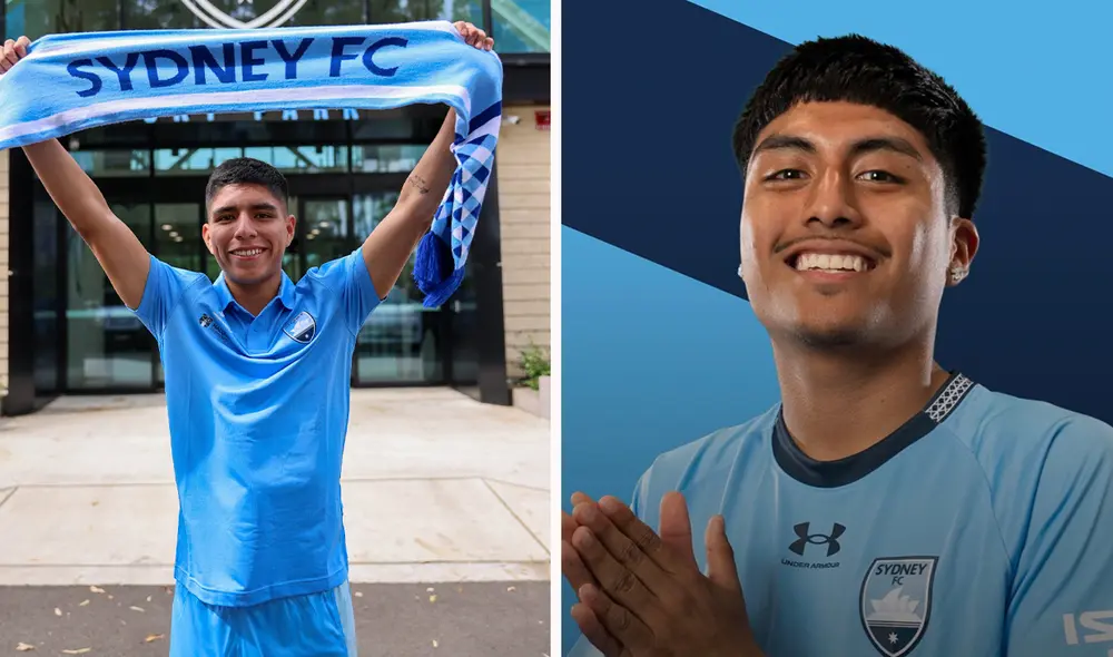 Nickolas Alfaro lucirá la '26' en Sydney de Australia. Foto: composición LR/difusión