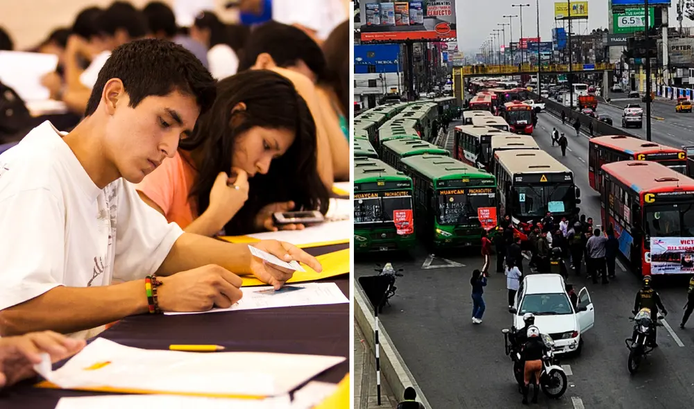 Debido al paro nacional del 15 de octubre, universidades e institutos suspenderán las clases presenciales. Foto: Composición LR Debido al paro nacional del 15 de octubre, universidades e institutos suspenderán las clases presenciales. Foto: Composición LR