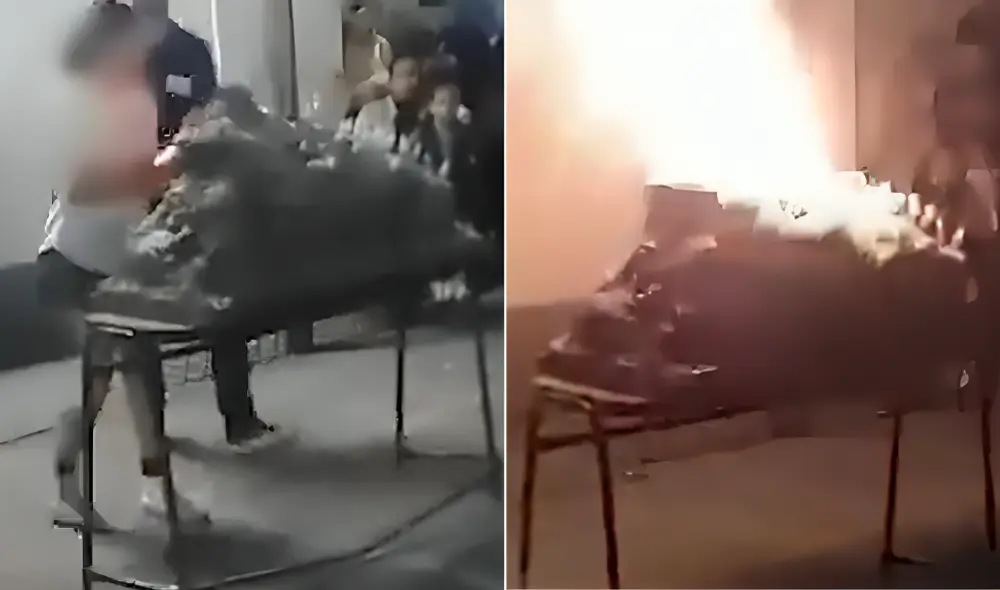 Una estudiante argentina provocó una grave explosión después de haber detallado su experimento en la feria de ciencias. Una estudiante argentina provocó una grave explosión después de haber detallado su experimento en la feria de ciencias.