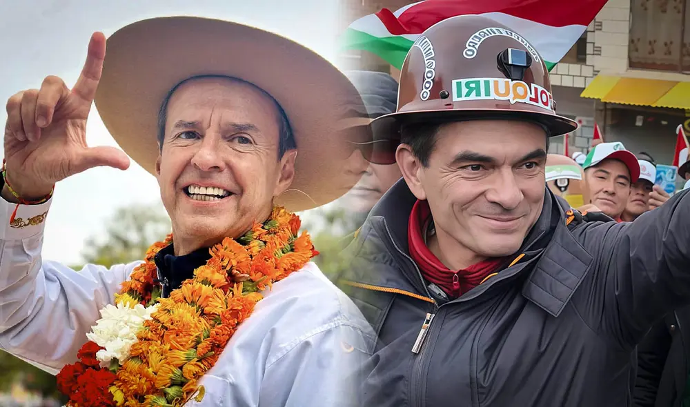 La encuesta de Captura Consulting revela que Jorge 'Tuto' Quiroga lidera la intención de voto con el 42,9%, seguido por Rodrigo Paz con el 38,7%.Foto: composición LR/Facebook La encuesta de Captura Consulting revela que Jorge 'Tuto' Quiroga lidera la intención de voto con el 42,9%, seguido por Rodrigo Paz con el 38,7%.Foto: composición LR/Facebook