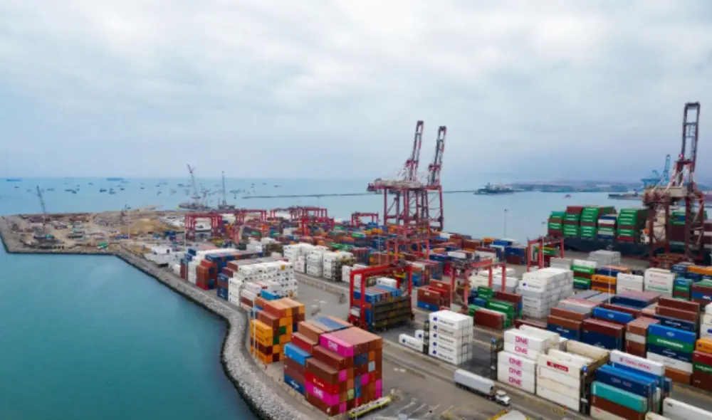 China fue el principal destino, absorbiendo el 40% de las exportaciones totales. Foto: Andina