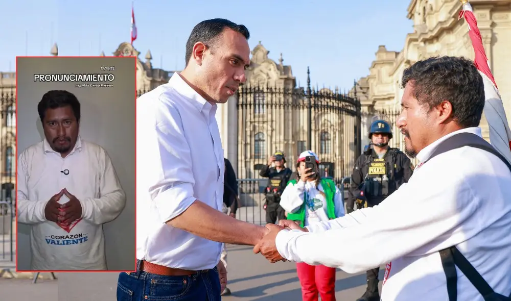 Tras la reunión con el presidente José Jerí, Aldo Mariños anunció que no participará de la marcha del 15 de octubre. Foto: composición LR Tras la reunión con el presidente José Jerí, Aldo Mariños anunció que no participará de la marcha del 15 de octubre. Foto: composición LR