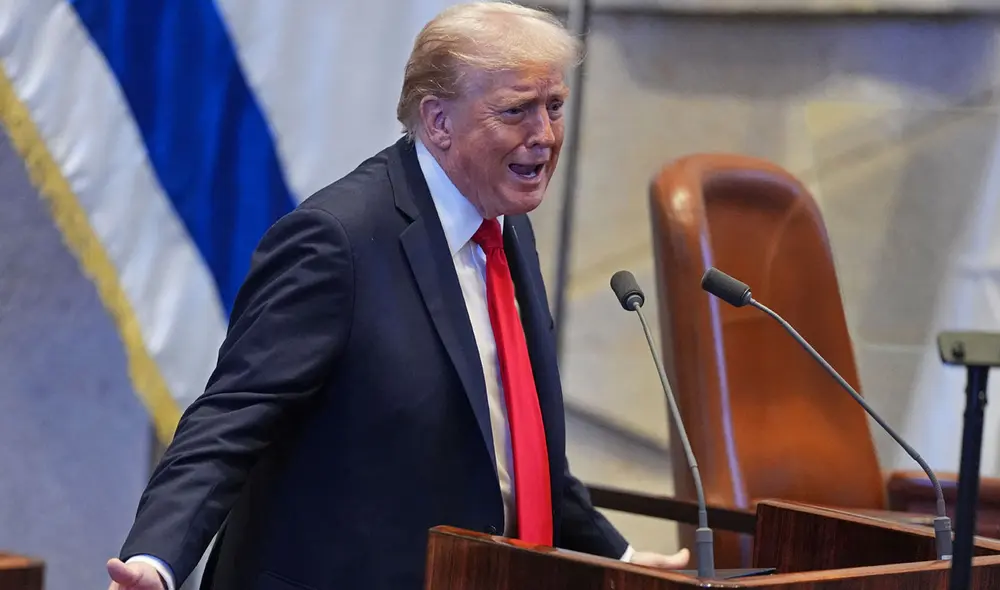 Donald Trump se encuentra de visita en Israel.