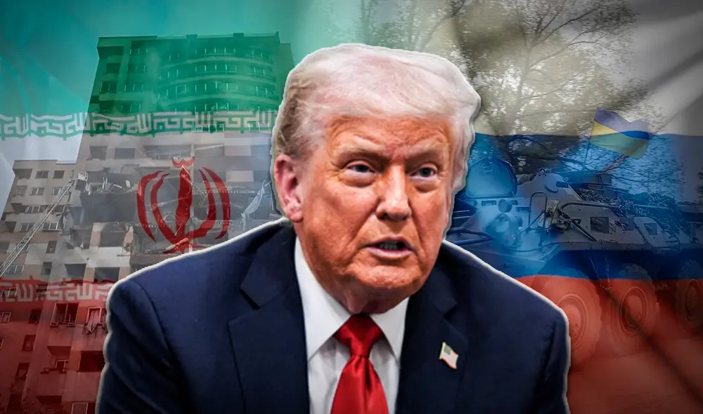 "Sería grandioso si pudiéramos lograr un acuerdo de paz" con Irán, dijo Donald Trump, quien tiene en la mira la guerra entre Ucrania y Rusia.