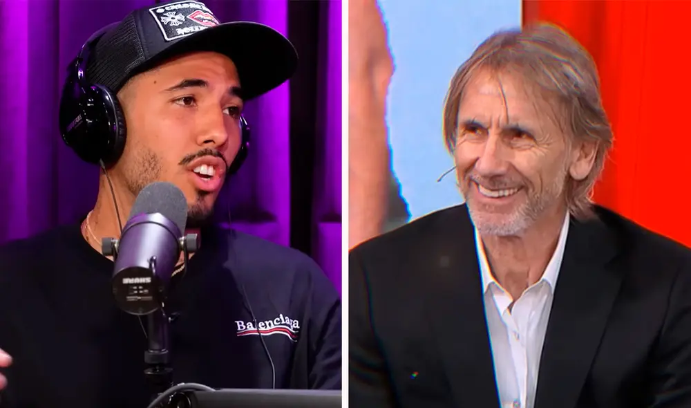 Sergio Peña y Ricardo Gareca coincidieron en la selección peruana. Foto: composición LR/difusión