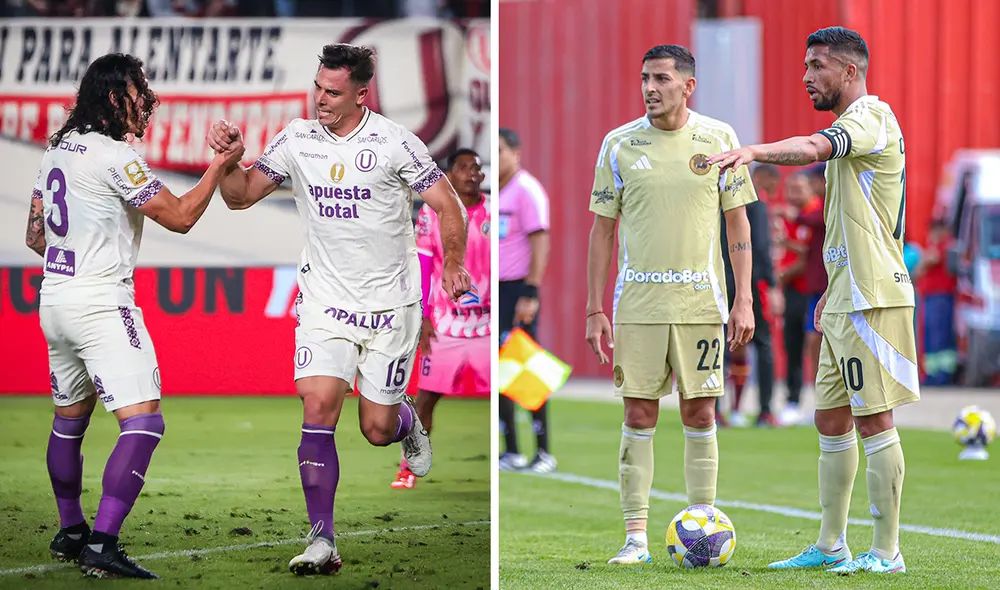 Cremas y cusqueños ocupan los dos primeros puestos de la tabla de posiciones. Foto: composición de LR/Universitario/Cusco FC