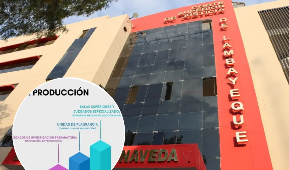 Un total de 132 órganos jurisdiccionales superaron las metas de avance establecido. Fuente: Difusión.