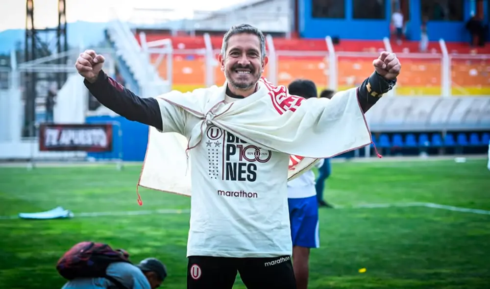 Franco Velazco, administrador de Universitario, sueña con el tricampeonato. Foto: Instagram