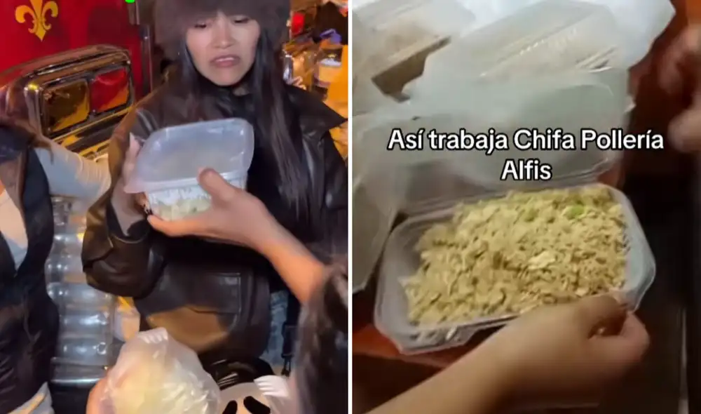 Tras la polémica con la influencer, el chifa se pronunció e indicó que dicho producto que aparece en redes sociales no pertenece a su local.