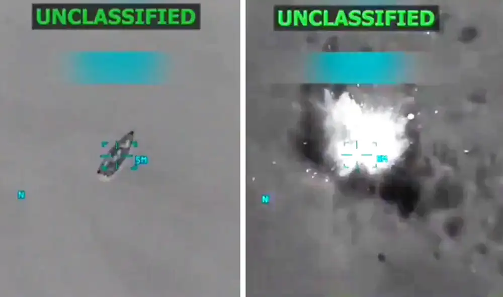 El ataque se enmarca en la ofensiva de EE. UU. contra las organizaciones terroristas en la región, aumentando las tensiones con Caracas. Foto: composición LR/Truth Social