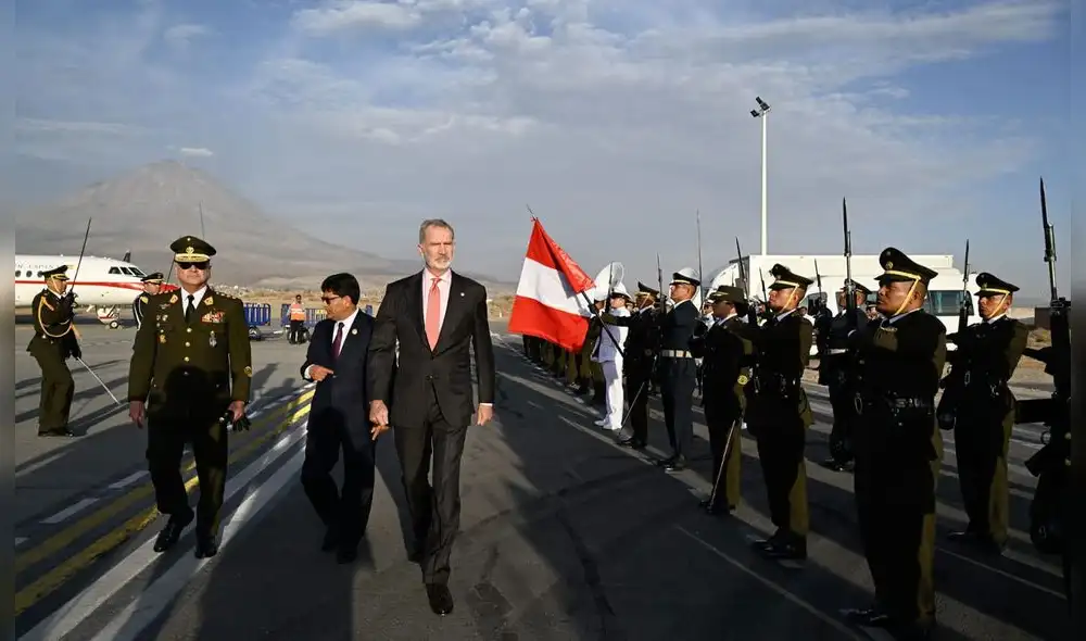 Felipe VI ya había visitado Perú, pero como Príncipe de Asturias en 2010.