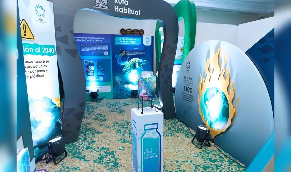 Avanzando a un país libre de plástico. Fuente: Difusión Avanzando a un país libre de plástico. Fuente: Difusión