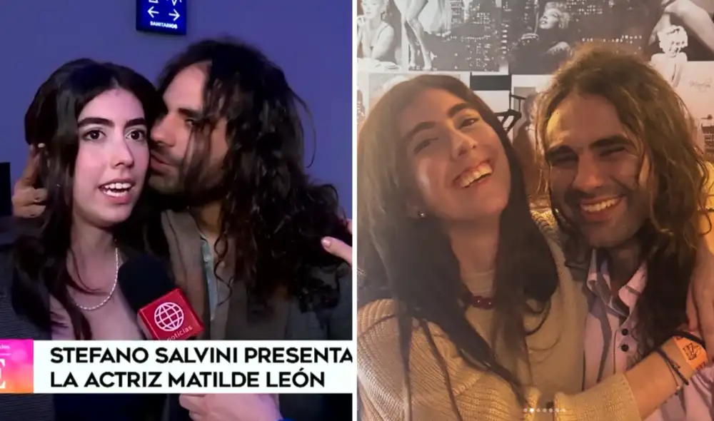 Stefano Salvini y Matilde León tienen 33 y 25 años respectivamente. Foto: Composición LR/América TV/Instagram. Stefano Salvini y Matilde León tienen 33 y 25 años respectivamente. Foto: Composición LR/América TV/Instagram.